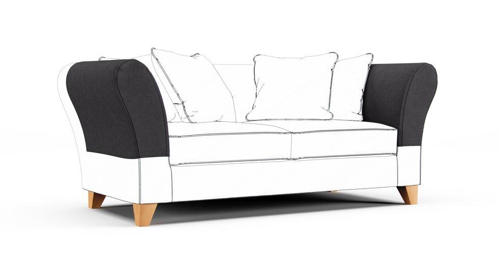 Backa Armrest Protector Covers — Add On - Everyday Weave Storm