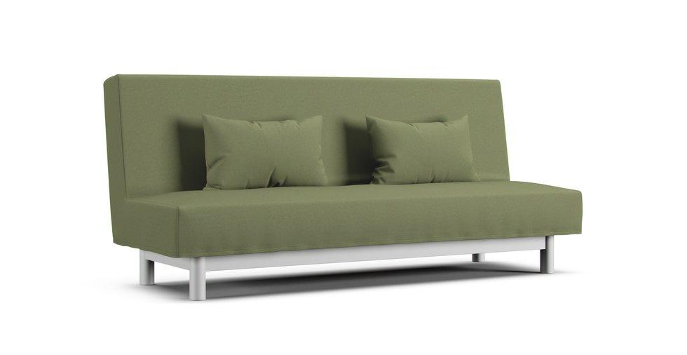 Beddinge Sofa Bed Loose Fit Slipcover - Care+ Canvas Sage