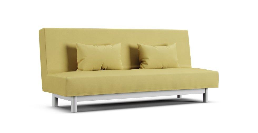 Beddinge Sofa Bed Loose Fit Slipcover - Care+ Tweed Amber