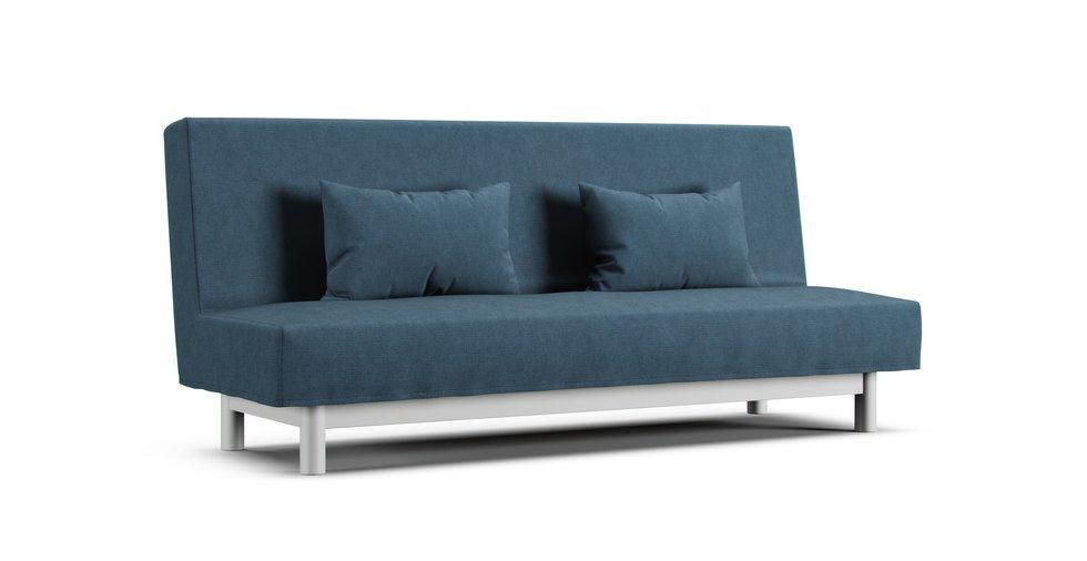 Beddinge Sofa Bed Loose Fit Slipcover - Care+ Tweed Teal