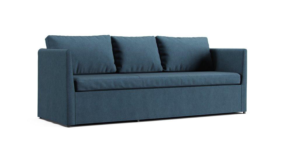 Brathult 3-seat Sofabed Covers - Care+ Tweed Teal