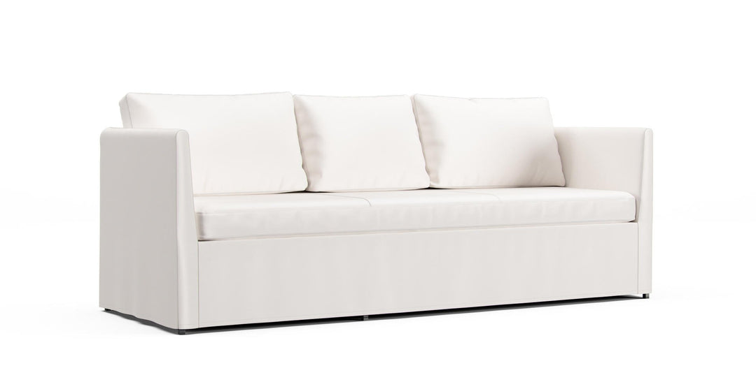 Brathult 3-seat Sofabed Covers - Care+ Canvas Sage