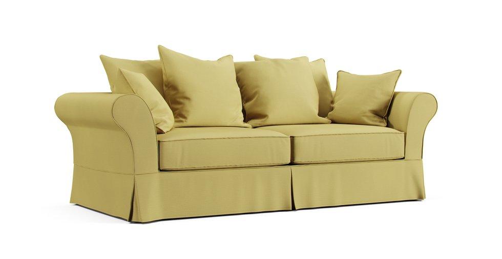 Backamo 3 Seater Sofa Cover - Care+ Tweed Amber