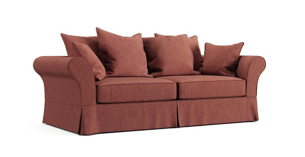 Backamo 3 Seater Sofa Cover - Care+ Tweed Sunset