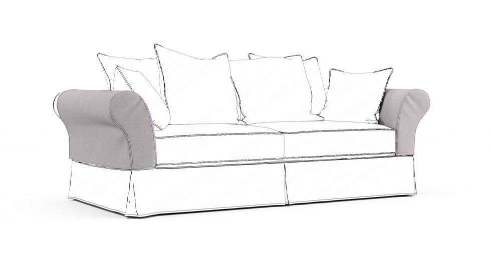 Backamo Armrest Protector Covers — Add On - Everyday Weave Pebble