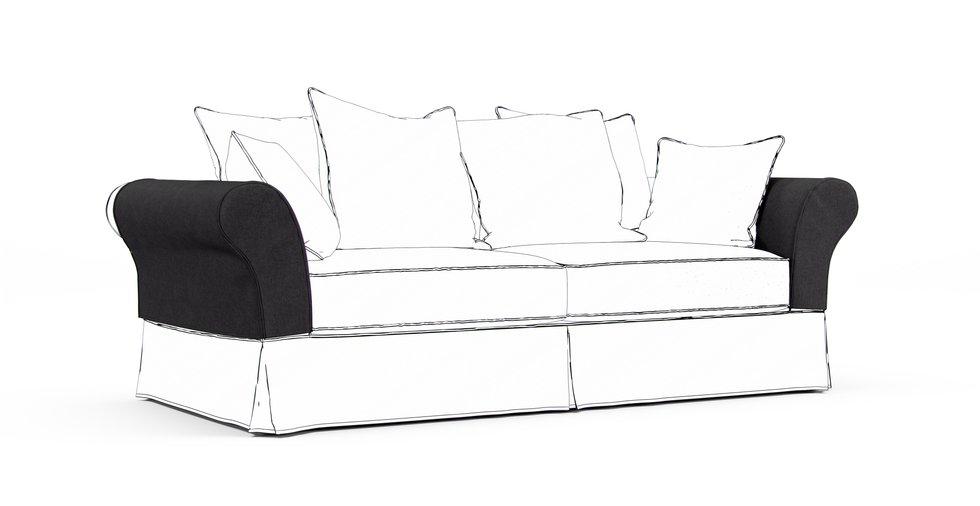 Backamo Armrest Protector Covers — Add On - Everyday Weave Storm