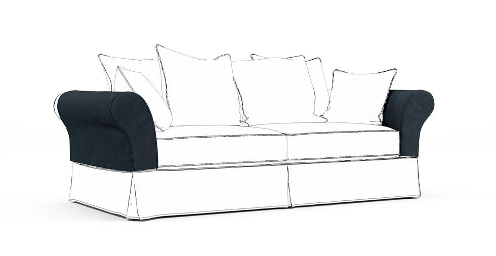 Backamo Armrest Protector Covers — Add On - Everyday Weave Teal