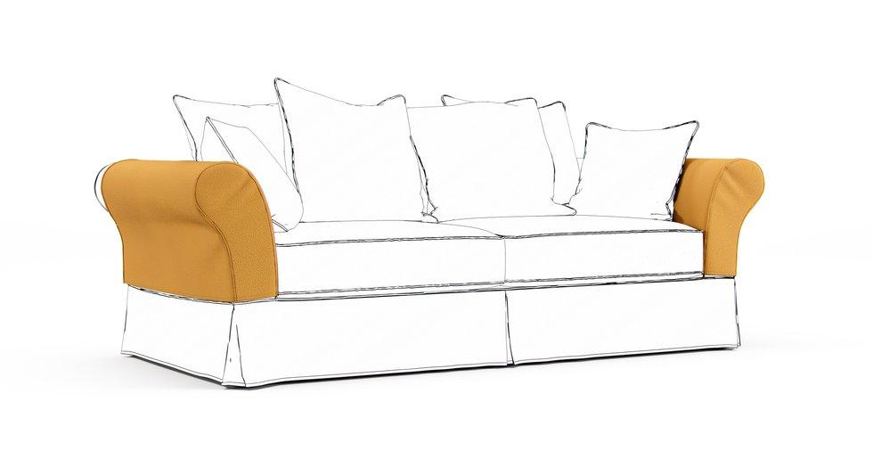 Backamo Armrest Protector Covers — Add On - Mod Boucle Amber