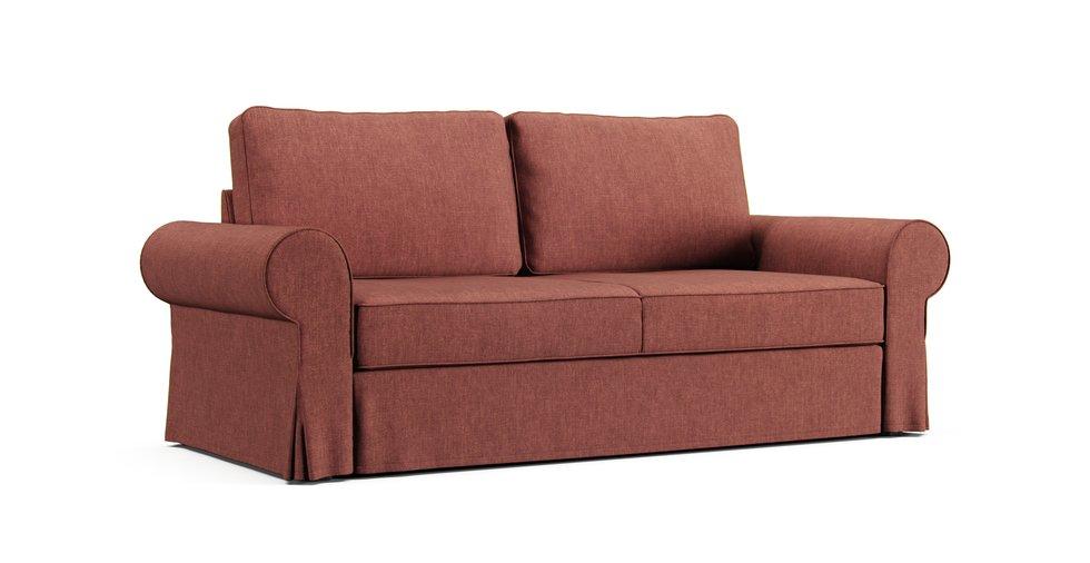 Backabro 3 Seater Sofa Bed Cover - Care+ Tweed Sunset