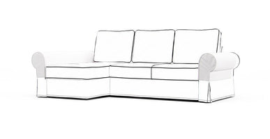 Backabro Chaise Armrest Protector Covers