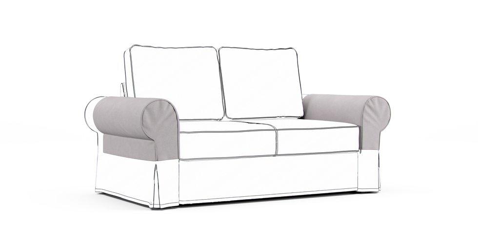 Backabro Armrest Protector Covers — Add On - Everyday Weave Pebble