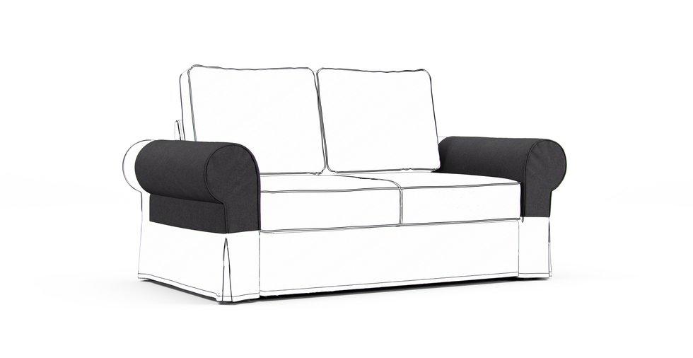 Backabro Armrest Protector Covers — Add On - Everyday Weave Storm