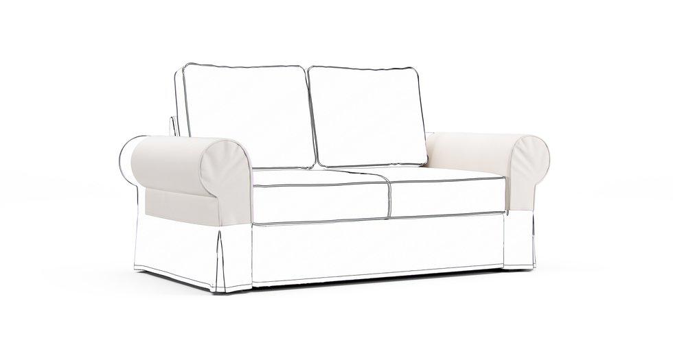 Backabro Armrest Protector Covers — Add On - Signature Microfiber Cream