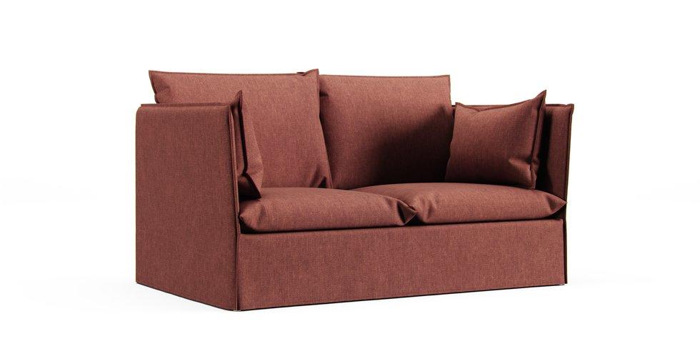 Backsalen 2-seat Sofa Cover - Care+ Tweed Sunset