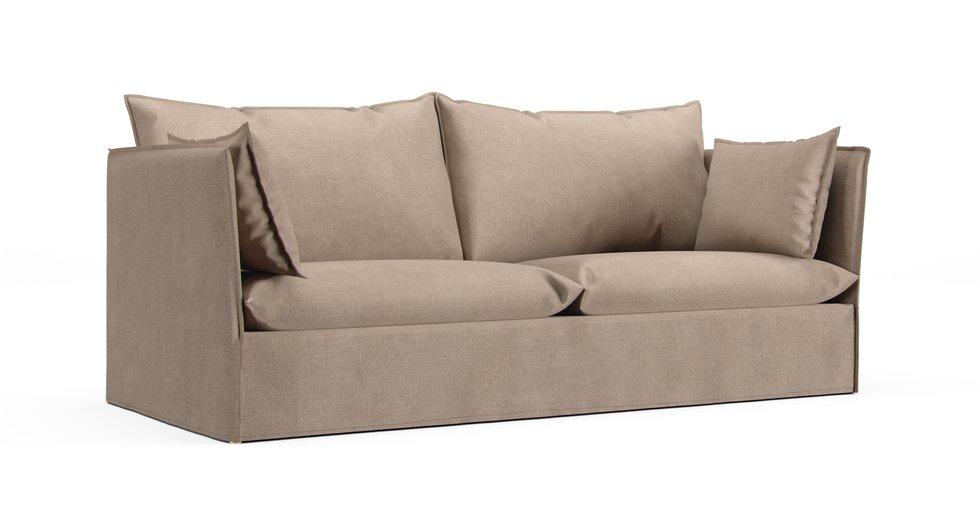 Mod Basketweave Flax