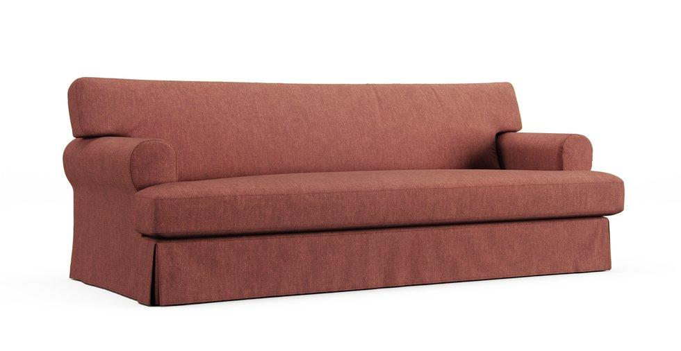 Ekeskog 3 Seater Sofa Cover - Care+ Tweed Sunset