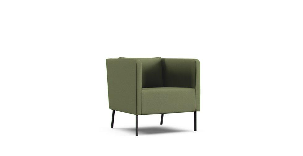 Ekero Armchair Cover - Care+ Canvas Sage