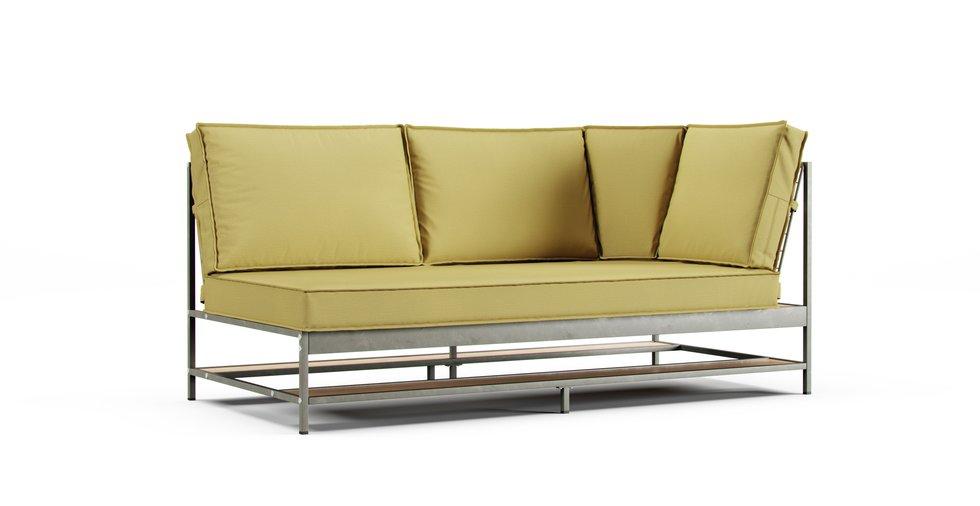 Ekebol Sofa Cushion Covers - Care+ Tweed Amber