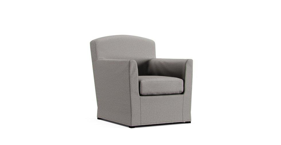 Ekenas Armchair Cover - Care+ Canvas Ash