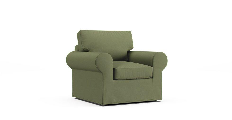 Uppland Armchair Cover - Care+ Canvas Sage