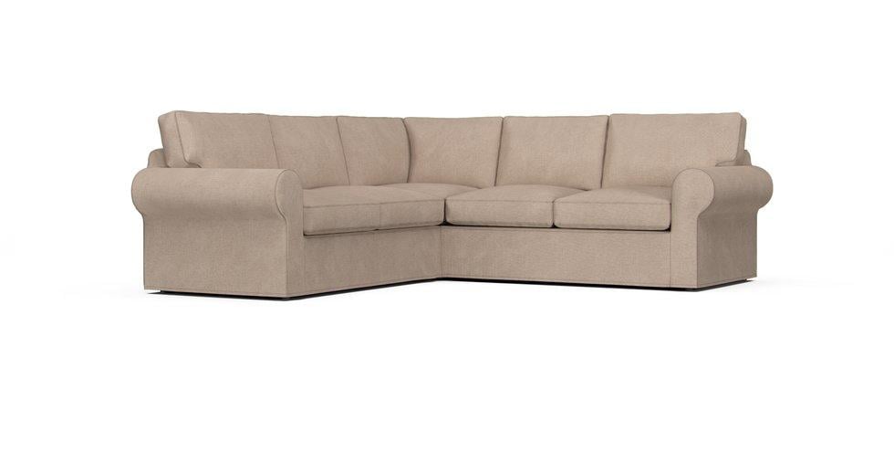 Mod Basketweave Flax