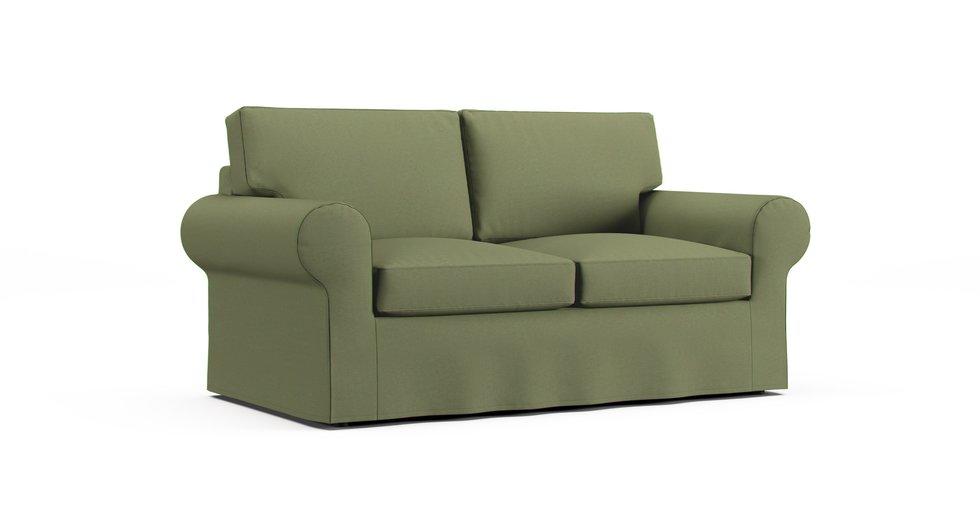 Uppland 2 Seater Sofa Cover - Care+ Canvas Sage