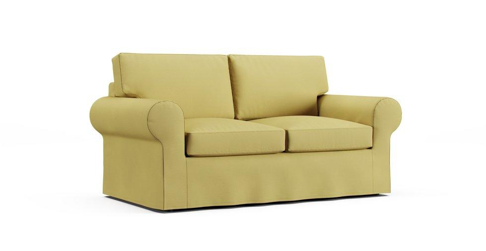 Uppland 2 Seater Sofa Cover - Care+ Tweed Amber