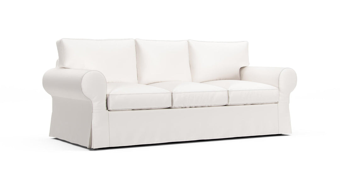 Housse de canapé convertible Ektorp 3 places - Care+ Canvas Sage