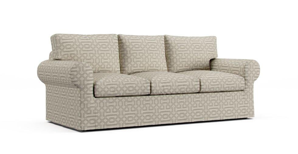 Sunbrella® Fretwork Pewter