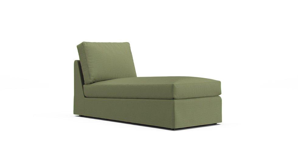 Housse de méridienne Ektorp sans accoudoirs - Care+ Canvas Sage