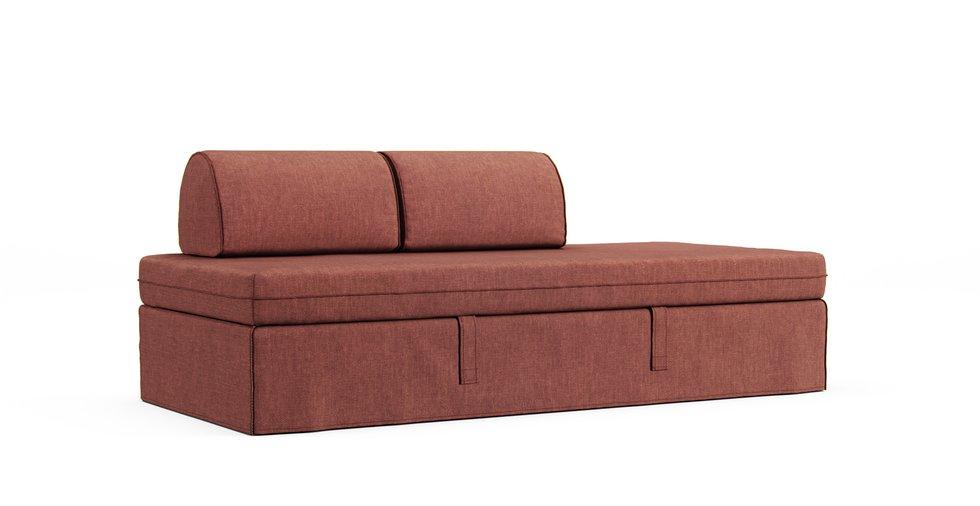 Flottebo Sofa Bed Cover (90cm) - Care+ Tweed Sunset