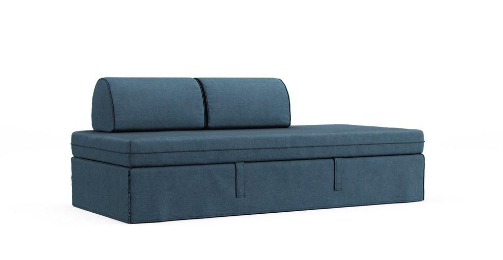 Flottebo Sofa Bed Cover (90cm) - Care+ Tweed Teal