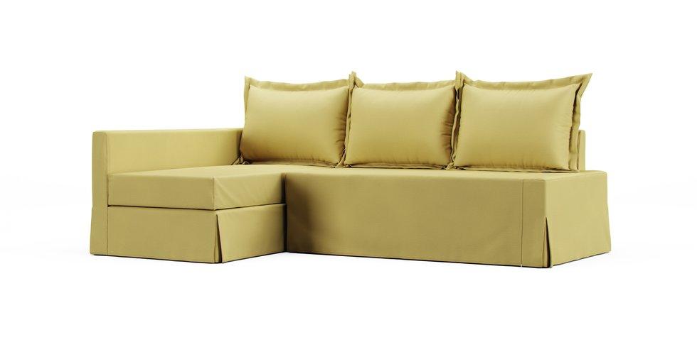 Friheten Corner Sofa-Bed Cover - Care+ Tweed Amber