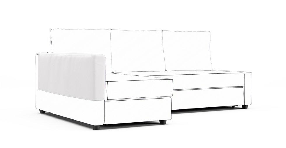 Friheten Chaise Armrest Protector Covers