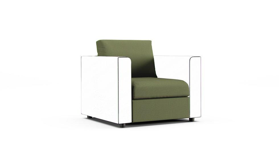 Finnala 1 Seat Section Cover - Care+ Canvas Sage