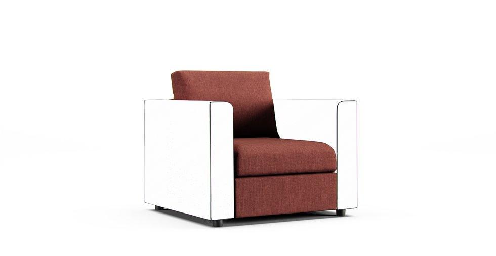 Finnala 1 Seat Section Cover - Care+ Tweed Sunset