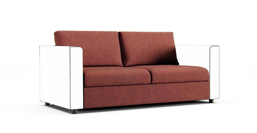 Finnala Loveseat Sleeper Section Cover - Care+ Tweed Sunset