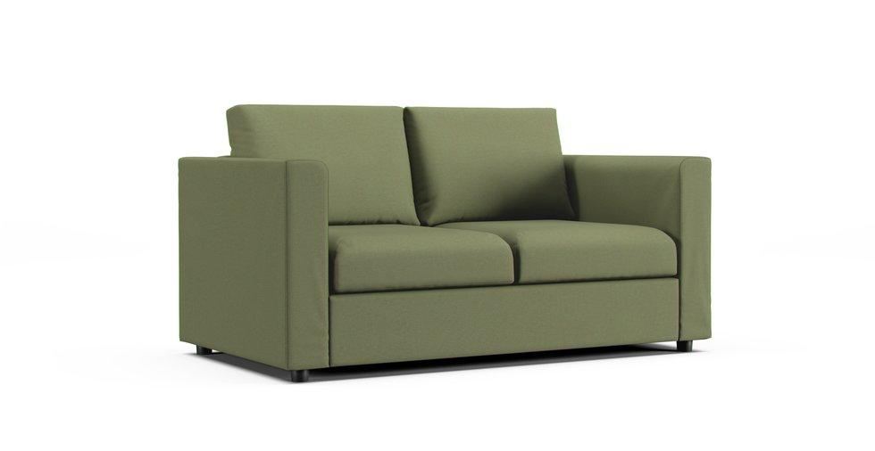 Finnala 2 Seat Sofa Cover - Care+ Canvas Sage