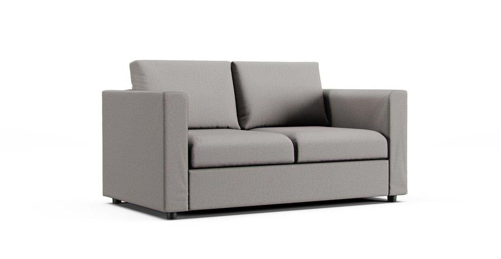 Finnala 2 Seat Sofa Cover - Care+ Canvas Ash