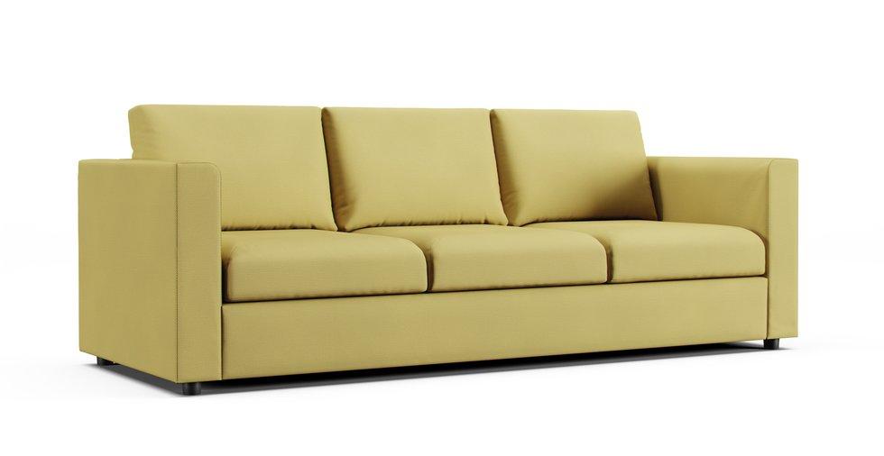 Finnala 3 Seat Sofa Cover - Care+ Tweed Amber