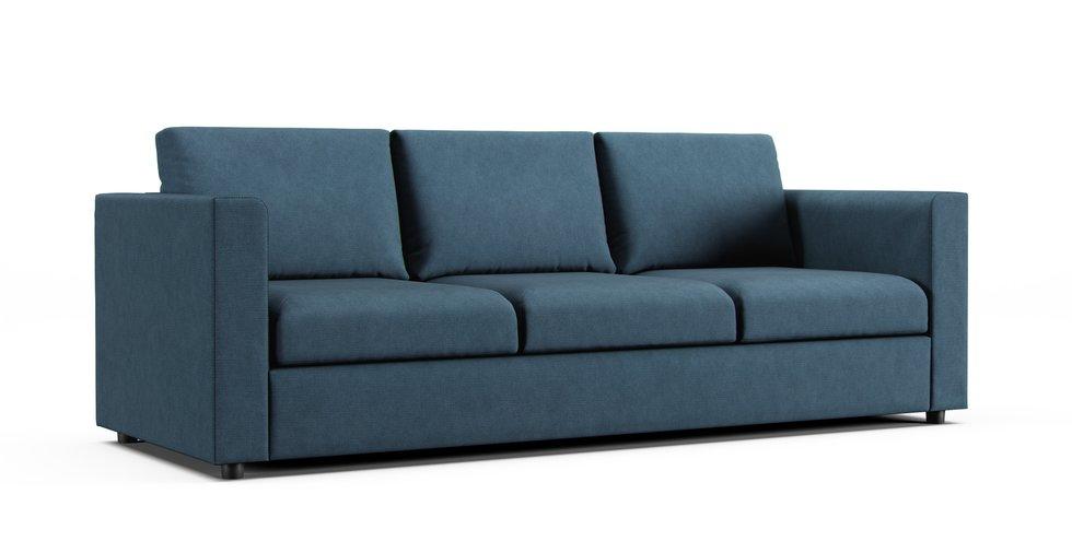 Finnala 3 Seat Sofa Cover - Care+ Tweed Teal