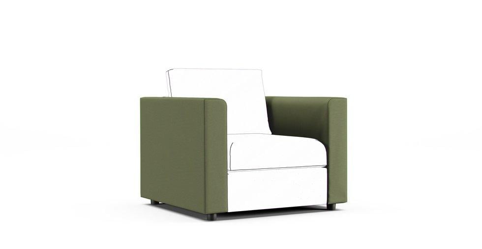 Finnala Armrest Cover - Care+ Canvas Sage