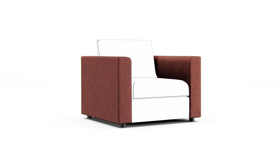 Finnala Armrest Cover - Care+ Tweed Sunset