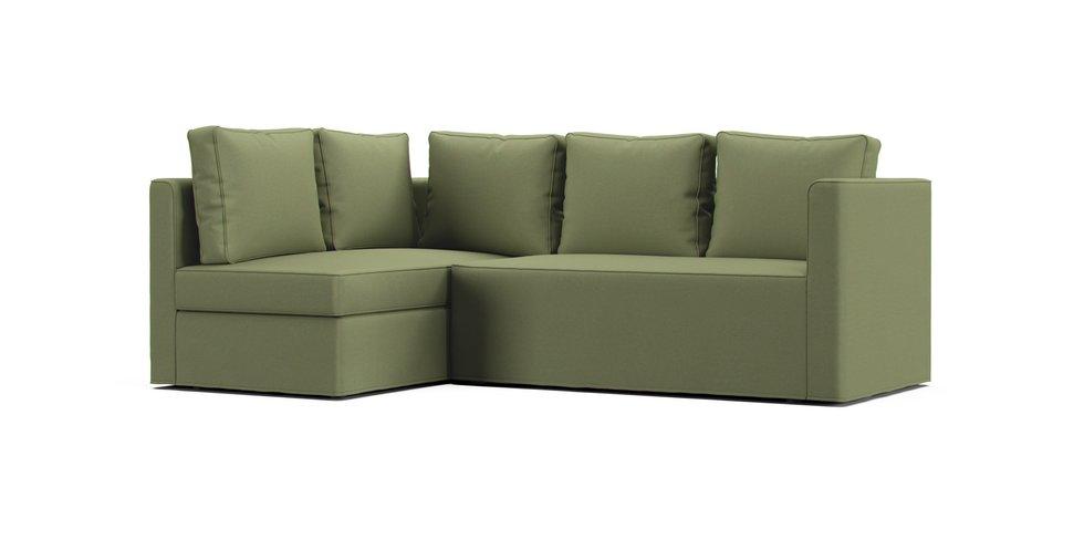 Fagelbo Chaise Sofa Cover - Care+ Canvas Sage
