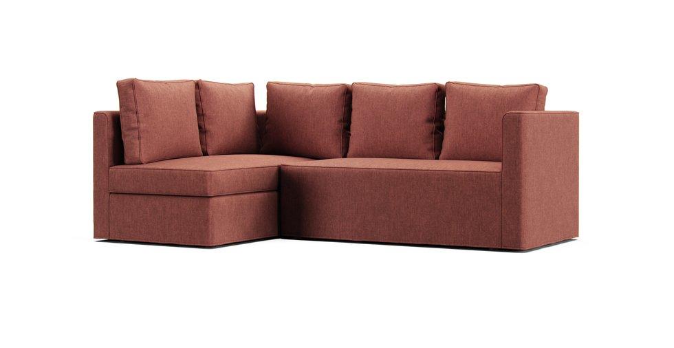 Fagelbo Chaise Sofa Cover - Care+ Tweed Sunset