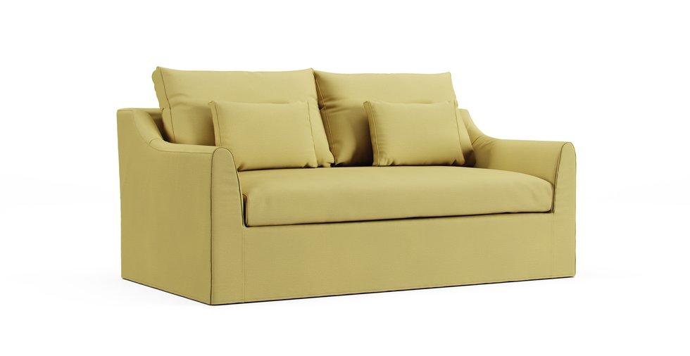 Housse de canapé Farlov 2 places - Care+ Tweed Amber