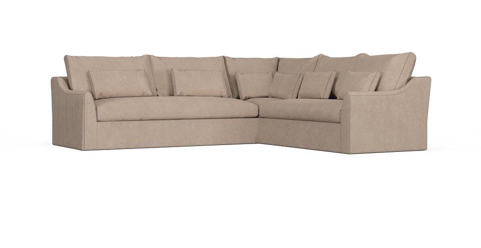 Mod Basketweave Flax