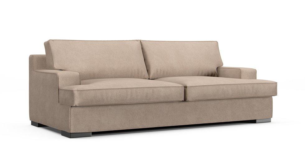 Mod Basketweave Flax