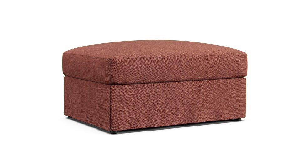 Gronlid Footstool with Storage Cover - Care+ Tweed Sunset