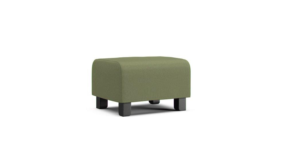 Gronlid Footstool Cover - Care+ Canvas Sage